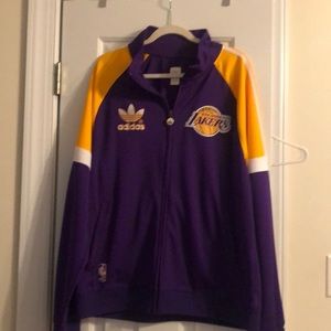 Men’s Lakers basketball track jacket (XL)